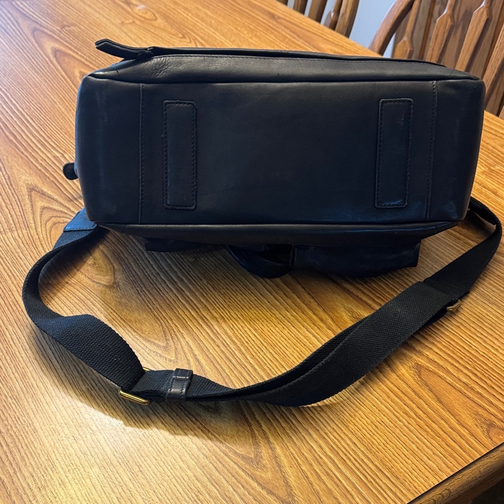 FRYE Scout waxed canvas overnighter tote bag - Picture 5 of 5